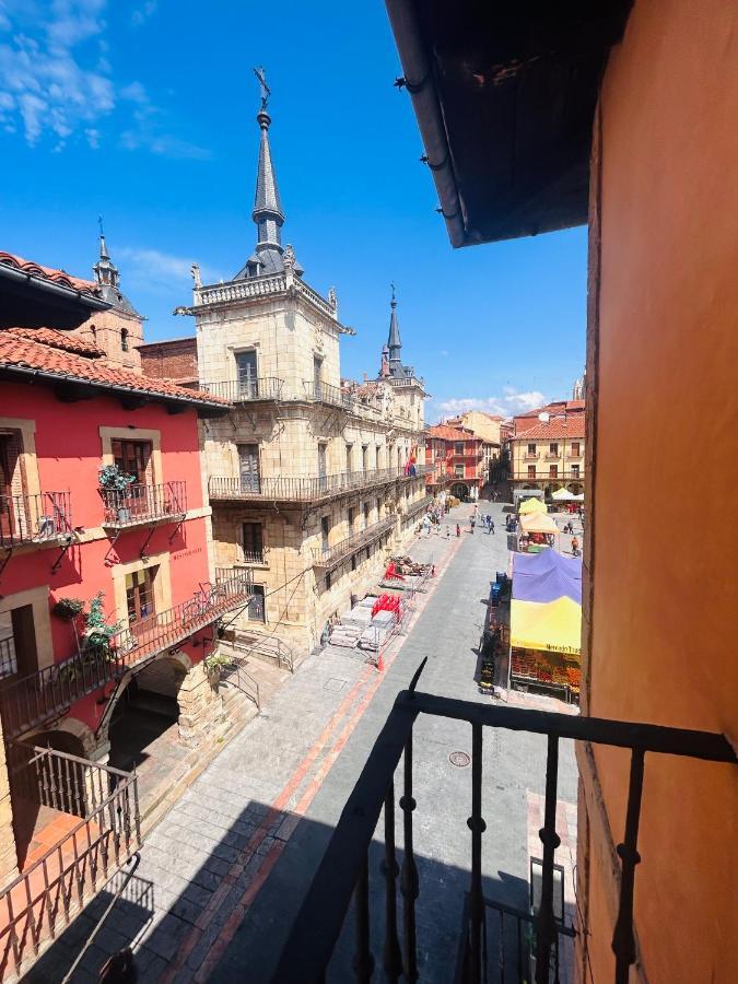 Plaza Mayor Leon - Bohemia Buitenkant foto