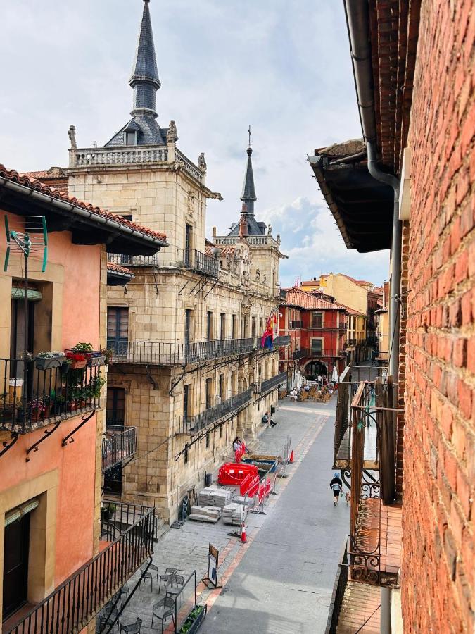 Plaza Mayor Leon - Bohemia Buitenkant foto